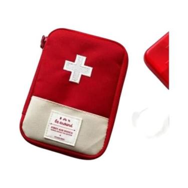 Imagem de Kit de Primeiros Socorros Portátil - Mini Saco de Medicina para Viagem