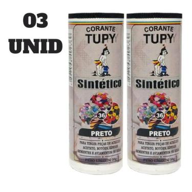 Imagem de Kit 03 Corante Tupy Sintético P/ Tingir Botões , Zípe, Acetato, Acríli