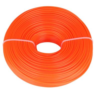 Imagem de Aparelhagem de 3 Mm de Linha de Nylon Fios de Fios de Fios Redondos a Gasolina Com 100m, Instalação Fácil para Cortador de Grama (120 metros)