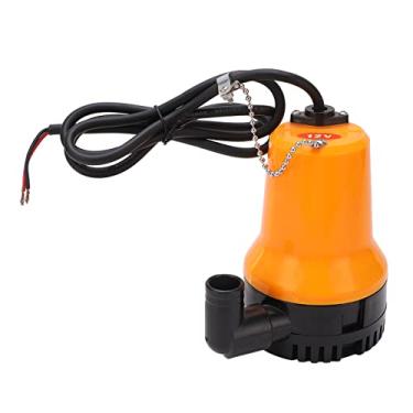 Imagem de Bomba DC 25 mm de entrada de água de 3 a 5 m cabeça de descarga bomba submersível elétrica 50 W para irrigação de jardim (DC12V)