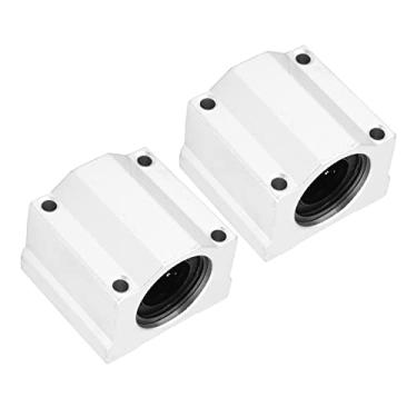 Imagem de Tratamento DE Oxidação, Belas 2pcs SC20UU 20mm CNC L MOVIMENTO B BOLHO DE Slide BUSHING Essa Experiência Durabilidade Block Excepcional Block Tratamento avançado. Proc Slide Bea Apenas e