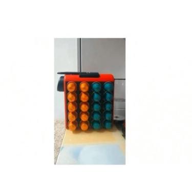 Imagem de Suporte Porta Capsula Nespresso 20 Capsulas Lateral, Parede