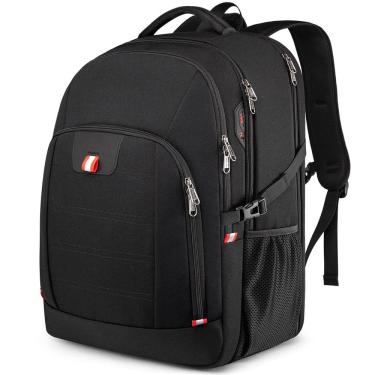Imagem de Mochila Della Gao Extra Large Laptop 50L com USB preta
