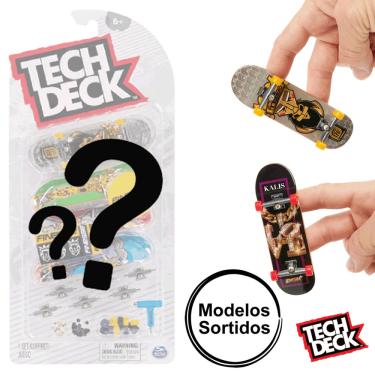 Imagem de Skate de Dedo Tech Deck com 4 Skates e Acessórios Sortidos