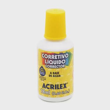 Imagem de Corretivo líquido Acrilex 18ml c/6