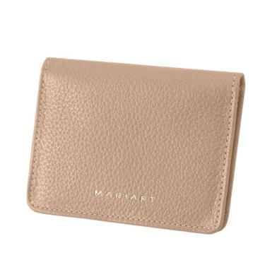 Imagem de Carteira Feminino de Couro Mariart 674, Creme