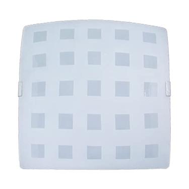 Imagem de Luminária Plafon Quadrado Gde Quadriculado