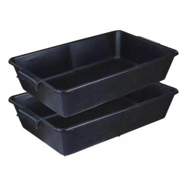 Imagem de 2 Caixas multiuso 20 litros , para areia de gatos , caminha pra pets e