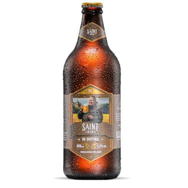 Imagem de CERVEJA SAINT BIER IN NATURA DESCARTAVEL - 600 ML