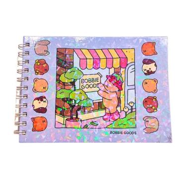 Imagem de Livro de Colorir Original Bobbie Goods Holográfico 50 folhas, Lilás