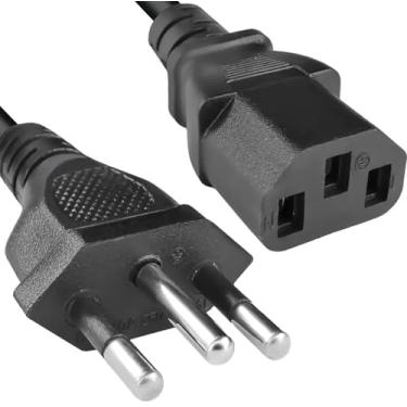 Imagem de Cabo De Força Energia Monitor Pc Desktop Tripolar Novo