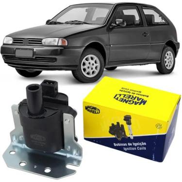 Imagem de Bobina Ignição VW Gol G2 1.0 1.6 1.8 2.0 MI 96 97 98 99 2000 - MAGNETI