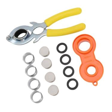 Imagem de Chave de Aeradora de Torneira, Conjunto de Aerador de Latão Sólido Com Kit de Ferramentas para Chave Inglesa e Remoção, Aço Carbono e Construção de Aço Inoxidável, Manga de