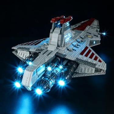 Imagem de GEAMENT LED Light Kit Compatible with Lego Venator Class Republic Attack Cruiser 75367 (Model Set Not Included)