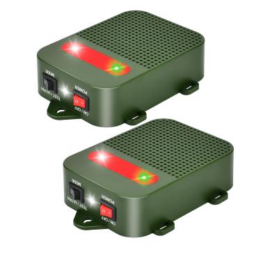 Imagem de Glaobule Repelentes de redução de mouse operados por bateria, ultra sônico, dissuasor de ratos, livre-se de roedores, repelente eletrônico sob o capô, sótão, garagem, casa, controle de pragas,