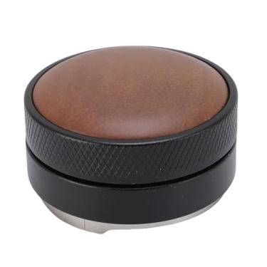 Imagem de Violagem de café Em Nogueira Com Alça Ergonômica e Pressão Estável de Palhas para Loja de Casa Criada Com Madeira de Nogueira para Entusiastas do café (58 mm)