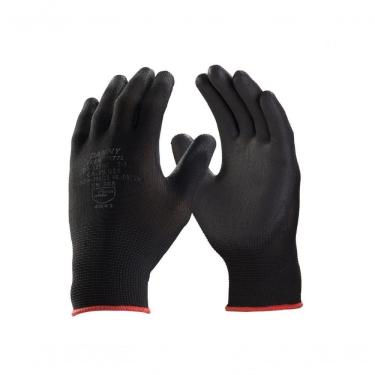 Imagem de Luva Flextactil Tricotada Nylon Preta A Equot