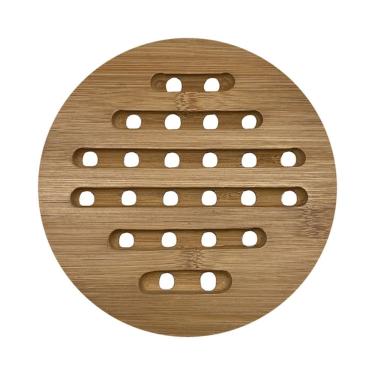 Imagem de Descanso De Bambu Oikos Para Panela Redondo