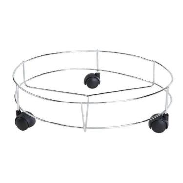 Imagem de Suporte botijao cromado 30cm altair