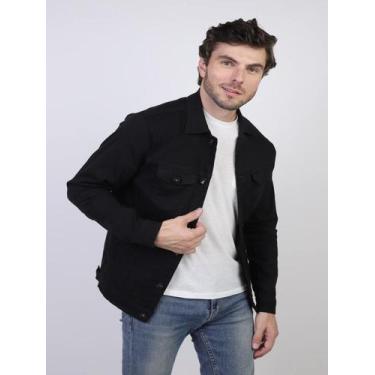 Imagem de Jaqueta de sarja Preta unisex - Aussie, P