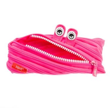 Imagem de ZIPIT Estojo de lápis Monster para meninas | Bolsa de lápis para escola, faculdade e escritório | Bolsa de lápis para crianças (rosa)