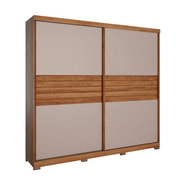 Imagem de Guarda-Roupa Casal Magnum Flex 2 Portas 4 Gavetas Freijó e Avelã