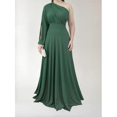 Imagem de Vestido Luxo Para Casamento Formatura, Festa, Batizado - Casual Dress,