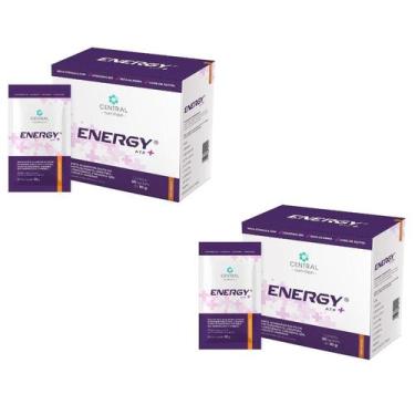 Imagem de Kit com 2 Energy ATP+ Sem Xilitol 10g 30 Sachês - Central Nutition Sab