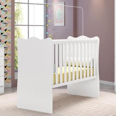 Imagem de Berço Retrô Mini Cama Lianna Branco