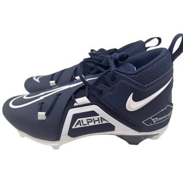 Imagem de Nike Chuteira masculina Alpha Menace Pro 3, Azul marinho/branco, 43 BR