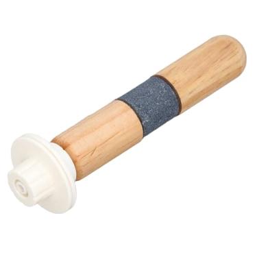 Imagem de Generic Bircamento de Gaiola de Pássaro Bole, Pata de Bico Moagem de Bico Multifuncional Interessante Instalação Fácil Estável Papaga (Barra de gelo do tipo madeira cinza)