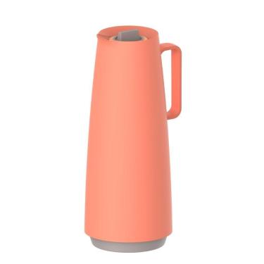 Imagem de Bule Térmico Tramontina Exata Coral Com Ampola De Vidro 1 L