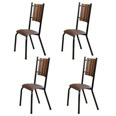 Imagem de Kit com 04 Cadeiras 105x50cm Goiânia - Tubulares Gol