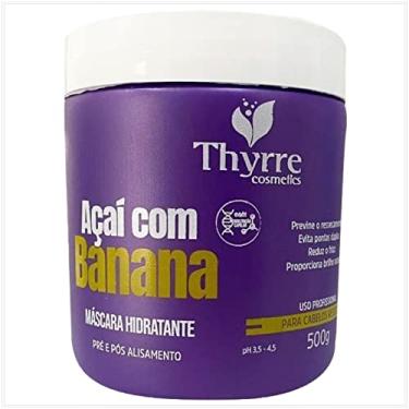 Imagem de Mascara Hidratante Acai com Banana Thyrre 500g