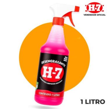 Imagem de Desengraxante H7 Original Removedor Multiuso H7, 1 Litro/Aplicador