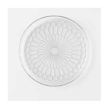 Imagem de Travessa prato petisqueira bandeja mesa posta vidro Premium (redonda 33cm)