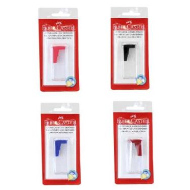 Imagem de Apontador Faber-Castell com Depósito 1 Furo - Item Sortido - Faber Cas