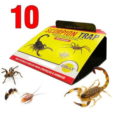 Imagem de 10 Unid Armadilha Escorpião Barata Aranha  Scorpion Trap Colly