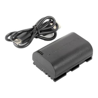 Imagem de Bateria LP-E6 Recarregável USB-C Para Canon - Battery Pack