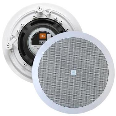 Imagem de Par de Arandela JBL 6CO2R Redonda Branca 25W Rms