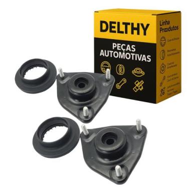 Imagem de Par coxim amortecedor dianteiro ix35 sportage 2.0 - DELTHY
