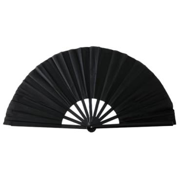 Imagem de Sovoadur Ventilador grande de 33 cm para dança em linha, ventilador de botas no chão (preto)