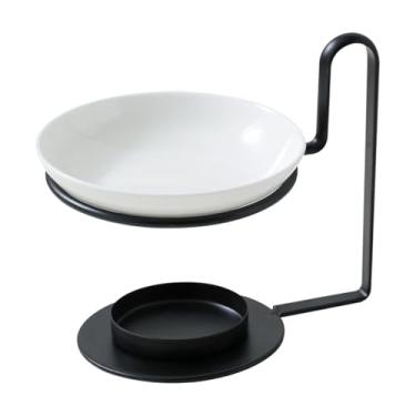 Imagem de predolo Queimador de óleos essenciais, aquecedor de fragrâncias, queimador de cera nórdica, suporte para velas Tealight para decoração de sala de estar e spa