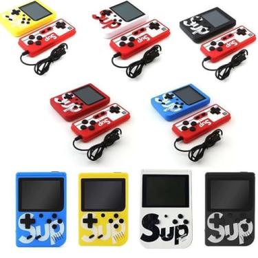 Imagem de Mini Game Retro Clássico 400 Jogos Sortido Tela LCD Saída AV +1 Controle – jogue com 2 jogadores na tela grande para mais diversão Mini Video Game 8Bits