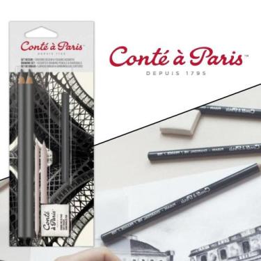 Imagem de Kit de Desenho Conté à Paris com 6 Peças Ref.50073 - CONTE A PARIS