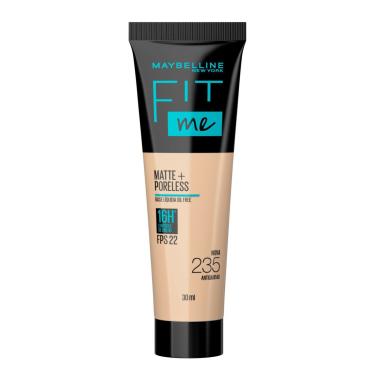 Imagem de Base Líquida Maybelline NY Fit Me Matte FPS22 Cor 235 30ml