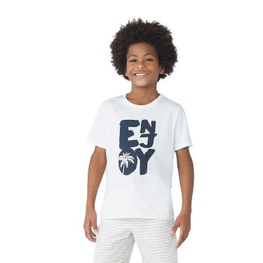Imagem de Camiseta Infantil Menino Manga Curta Tradicional Com Estampa Hering Kids