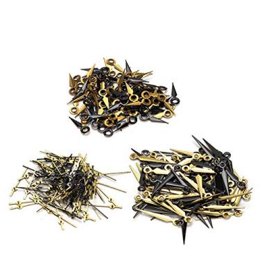 Imagem de 2035 assistir Hands Black Gold Hora Minuto Segundo Aunchas Substituição Conjunto para 2035 Reparo de Relógio de Movimento Acessórios de Reparo 100 Peças cada