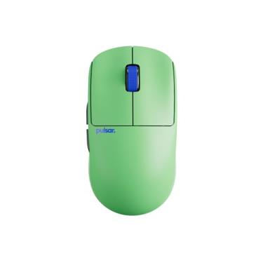 Imagem de Pulsar Gaming Gears X2 Crazylight Mouse para jogos sem fio, ultraleve, 35 g, interruptor óptico, 32000 DPI, 750 IPS, sensor XS-1, compatível com 8K (Aqua Zest)