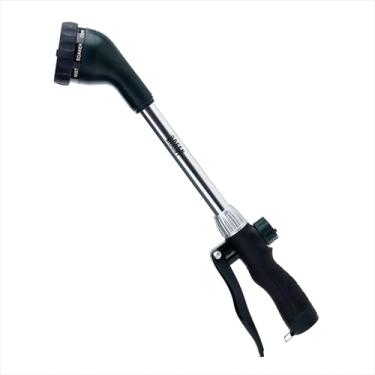 Imagem de GREEN MOUNT Varinha de irrigação de 40,6 cm, varinha de jardim resistente com 8 padrões de pulverização | Ergonômico e leve para fácil irrigação | Ideal para pendurar cestos, vasos de plantas, caixas